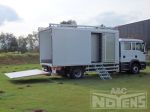 mobiel magazijn sas met rolluik uitdraaitrap 901816